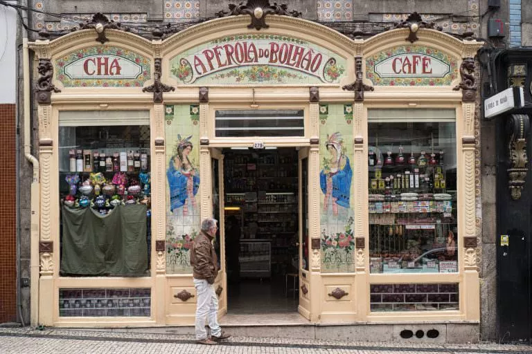 Geschäft in Porto