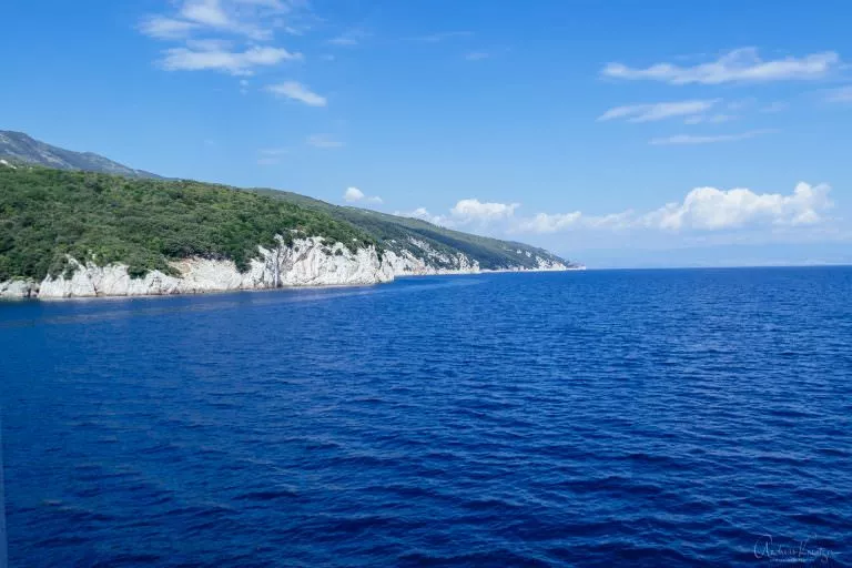 Küste bei Brestova in Kroatien