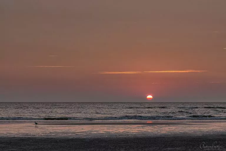 Sonnenuntergang an der Nordsee 0914