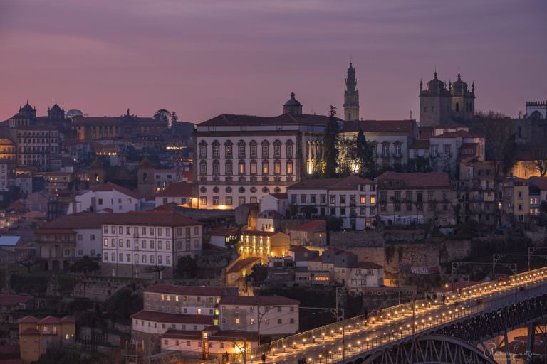 Blick auf die Katedrale von Porto